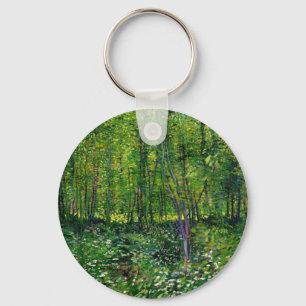 Llavero Vicente Van Gogh Trees Y Subcrecimiento