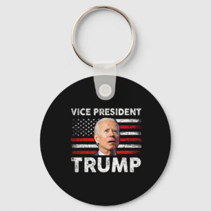 Llavero Vicepresidente Trump Bandera de EE. UU. Biden Elec