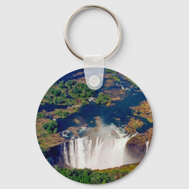 Llavero victoria fall aerial (Anverso)