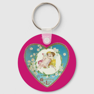 Llavero Victorian Valentine Un Saludo De Amor