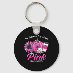 Llavero Vida de limpieza En octubre usamos rosa Cáncer de