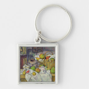 Llavero Vida de Paul Cezanne el   aún con la cesta,
