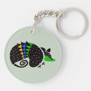 Llavero Vida silvestre - ARMADILLO - Naturaleza - Animales