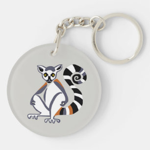 Llavero Vida silvestre - LEMUR de cola anillada - Animales