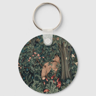 Llavero Vida silvestre William Morris Greenery Fox