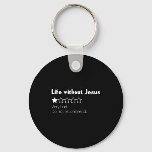 Llavero Vida sin Jesús mala no recomiendo cristiano