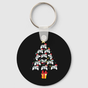 Llavero Video Game Controller Christmas Tree Xmas Boy Men