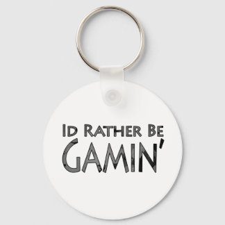 Llavero Video Games and Gaming - I'd Rather Be Gaming