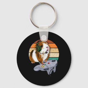 Llavero Videojuego de cerdo Regalo de animales salvajes Gu