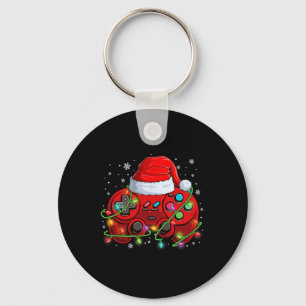 Llavero Videojuego de Navidad para jugadores Sombrero de S