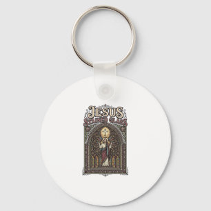 Llavero Vidrio emplomado de Jesús Vidrio emplomado de Jesú