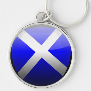Llavero Vídrio Retro de Escocia