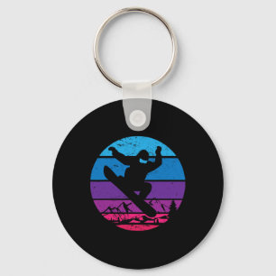 Llavero Viejo Snowboard Snowboard Snowboard Silhouette I R