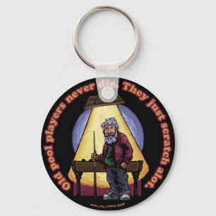 Llavero Viejos jugadores de la piscina