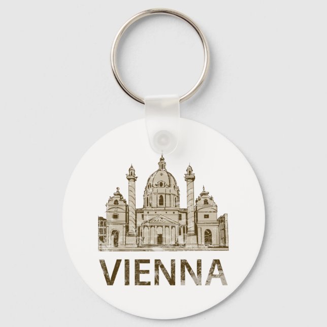 Llavero Viena vintage (Anverso)