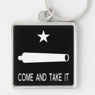 Llavero Viene tomarle el ~ Tejas de la bandera