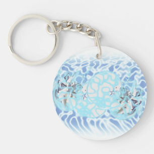 Llavero Viento acrílico keychain