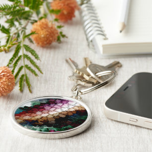 Llavero Viento oscuro centrado en el cubo