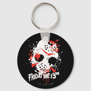 Llavero Viernes 13   Paint Splatt Hockey Mask