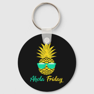 Llavero Viernes de Aloha Piña Verano Fruta Piña