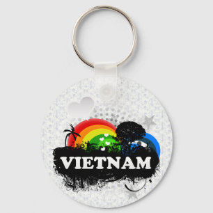 Llavero Vietnam con sabor a fruta lindo