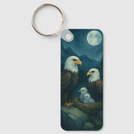 Llavero Vigilancia nocturna - Familia Águila bajo las estr