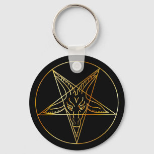 Llavero Vigilia dorada de Baphomet