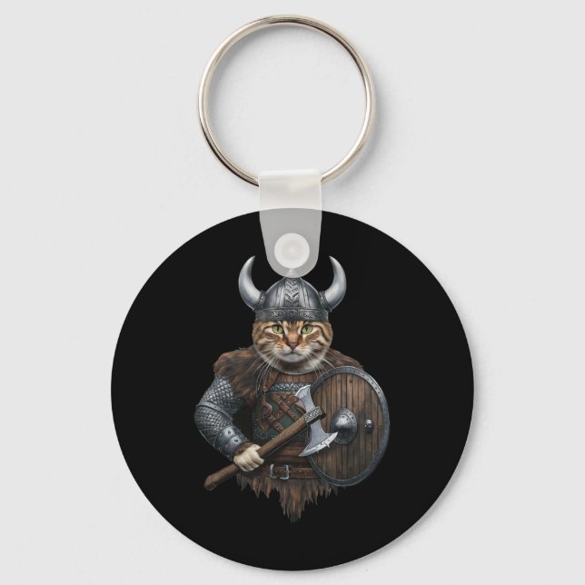 Llavero Viking Cat (Anverso)