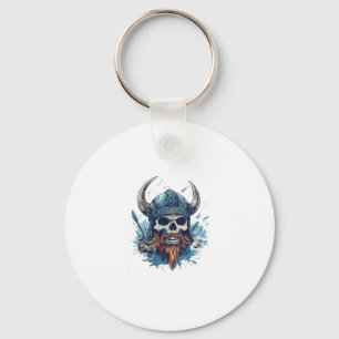 Llavero Viking Skull Berserker