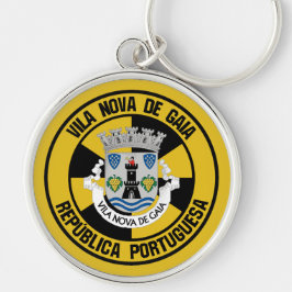 Llavero Vila Nova de Gaia Round Emblem