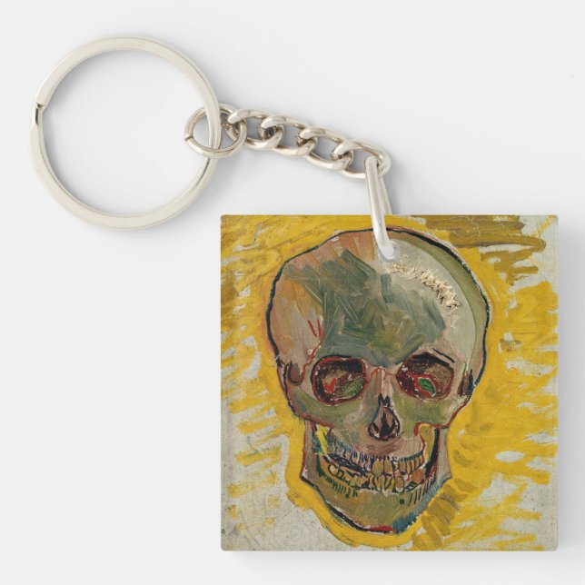 Llavero Vincent van Gogh - Calavera 1887 #2 (Frente)