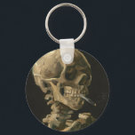 Llavero Vincent Van Gogh - Calavera con cigarrillo en llam<br><div class="desc">Vincent Van Gogh - Calavera con cigarrillo en llamas</div>