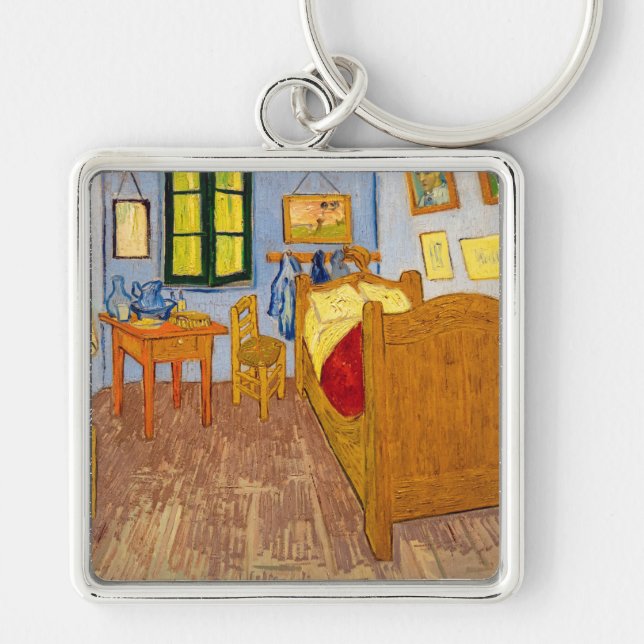 Llavero Vincent van Gogh - Dormitorio de Vincent en Arles (Frente)