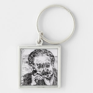 Llavero Vincent van Gogh el   el hombre con el tubo