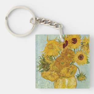 Llavero Vincent Van Gogh - Jarrón con doce girasoles