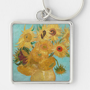 Llavero Vincent Van Gogh - Jarrón con doce girasoles