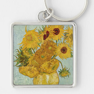 Llavero Vincent Van Gogh - Jarrón con doce girasoles