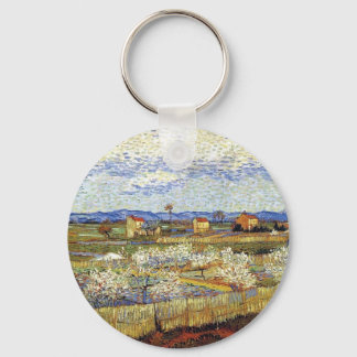 Llavero Vincent Van Gogh - La Crau con melocotoneros