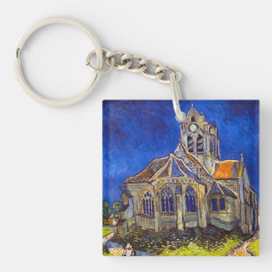Llavero Vincent van Gogh - La Iglesia en Auvers