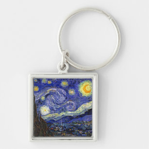 Llavero Vincent Van Gogh - La Noche Estrellada Arte Fino