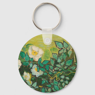 Llavero Vincent Van Gogh Rosas Silvestres Arte Fino