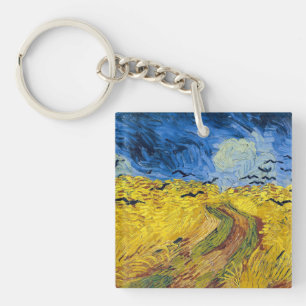 Llavero Vincent van Gogh - Trigal con cuervos