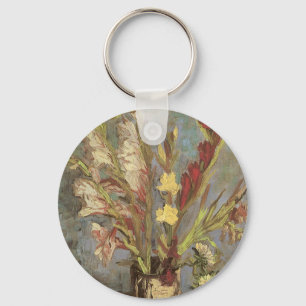 Llavero Vincent van Gogh - Vase de vida fija con Gladioli