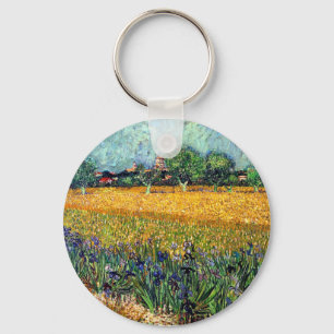 Llavero Vincent Van Gogh - Vista de Arles con Lirios