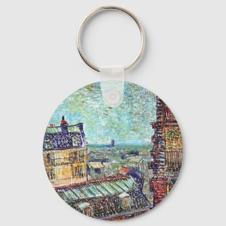 Llavero Vincent Van Gogh - Vista Del Arte Del Pointillismo