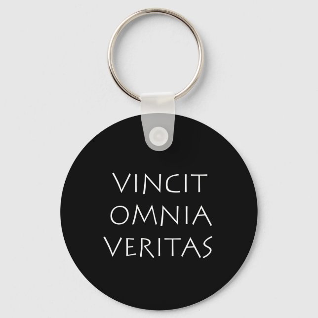 Llavero Vincit omnia veritas (Anverso)