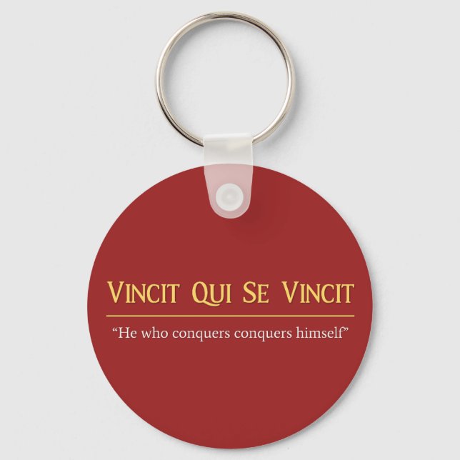 Llavero Vincit Qui Se Vincit (Anverso)