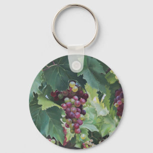 Llavero Viñedo del Valle del Loira – Pintura de Uvas Franc