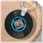 Llavero Vinilo | DJ musical | Código QR<br><div class="desc">Presentamos nuestra cadena de claves QR Code de vinilo de personalizable estilo LP - el accesorio perfecto para el profesional de la música! Esta cadena de claves presenta un elegante disco LP de vinilo en azul, junto con un código QR que puede vincularse a su propia música. Con nuestra característica...</div>