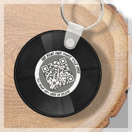 Llavero Vinilo | DJ musical | Código QR